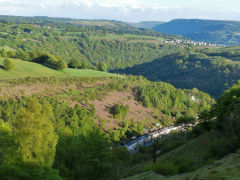 
Cwm Cyffin Quarry tramway, May 2013